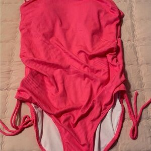Women's Pink One Piece Swimsuit